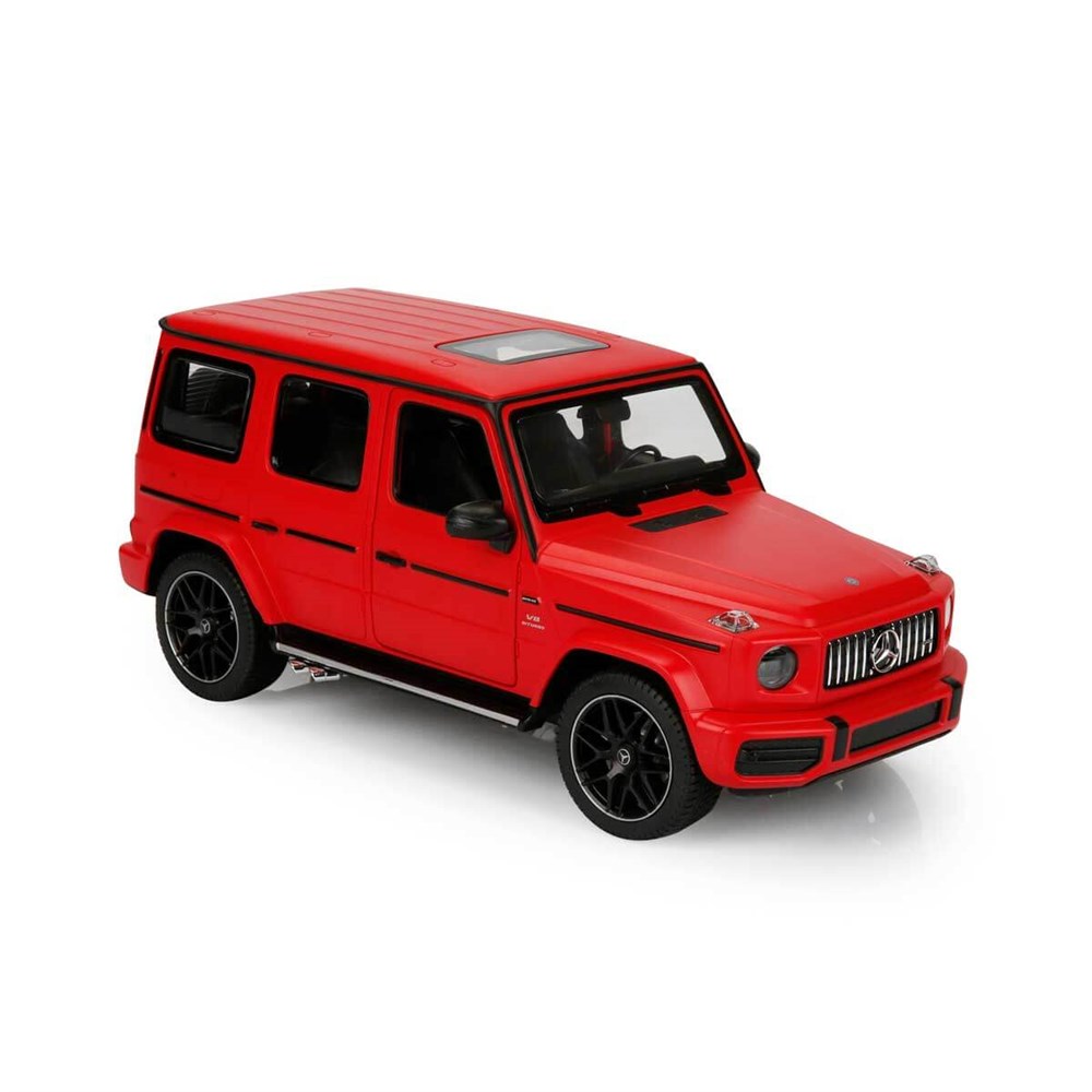 Kumandalı Arabalar, Sunman, 1:14 Mercedes Benz G63 AMG Işıklı Uzaktan Kumandalı Araba 15228 Kırmızı