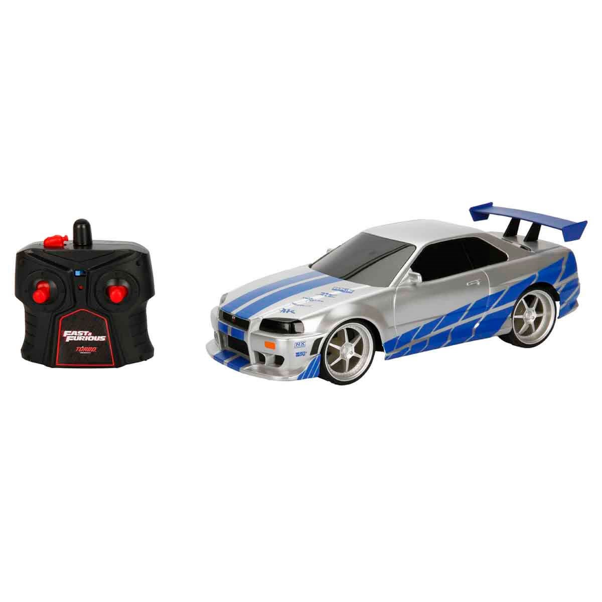 Kumandalı Arabalar, Sunman, 1:16 Fast & Furious Brian's Nissan Skyline GT-R USB Şarjlı Uzaktan Kumandalı Araba
