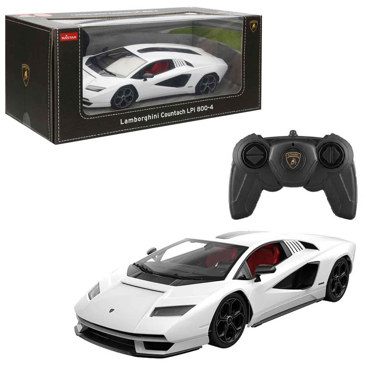 Kumandalı Arabalar, Sunman, 1:16 Lamborghini Countach LPI 800-4 Uzaktan Kumandalı Araba 23087 Beyaz