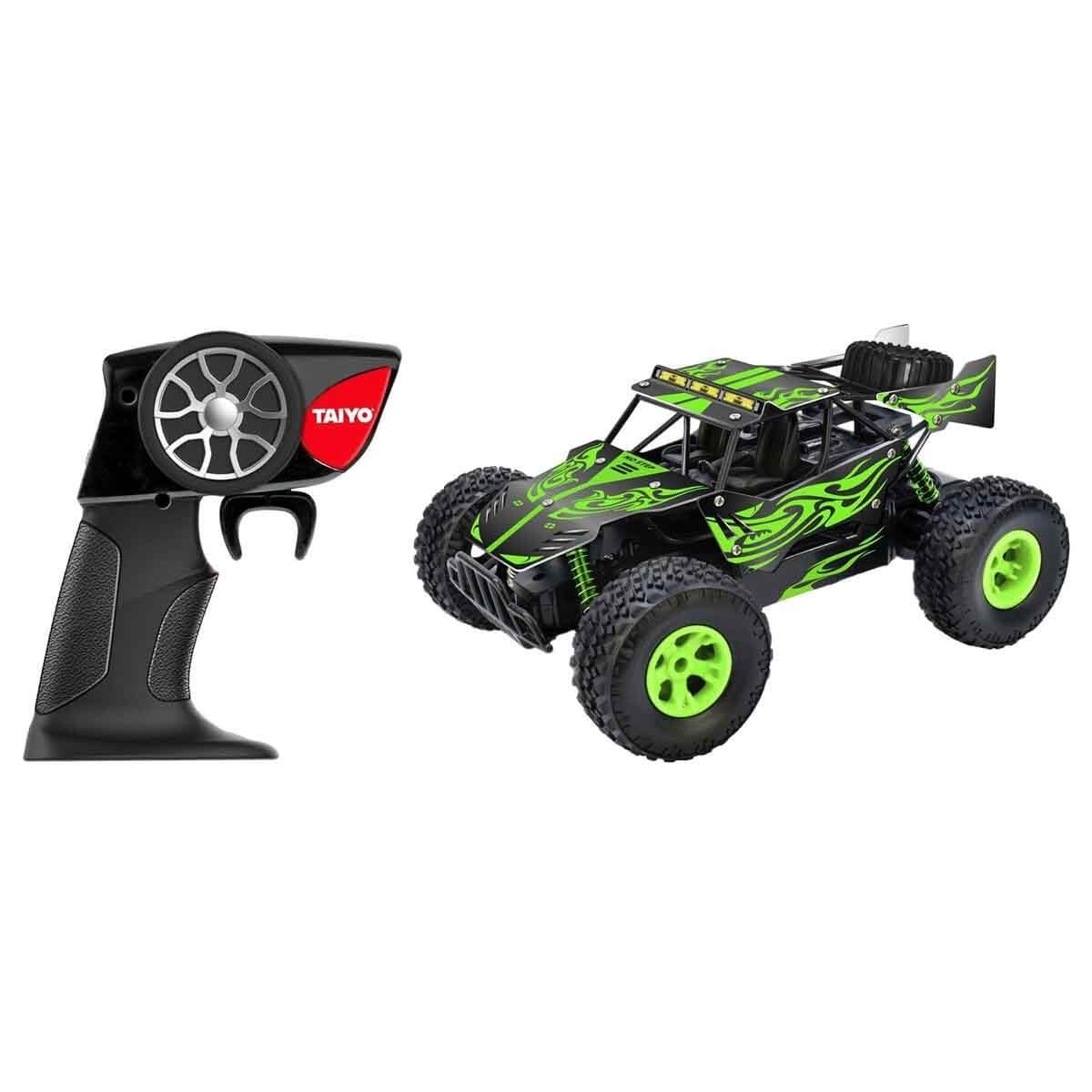 Kumandalı Arabalar, Sunman, 1:18 Metal Racer USB Şarjlı Uzaktan Kumandalı Araba S00041522 Yeşil