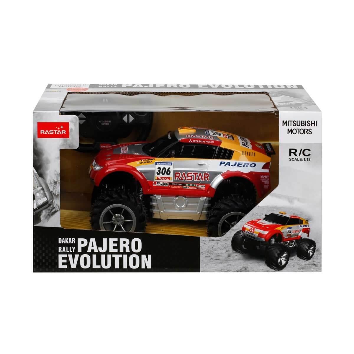 Kumandalı Arabalar, Sunman, 1:18 Mitsubishi Pajero Evolution Uzaktan Kumandalı Araba