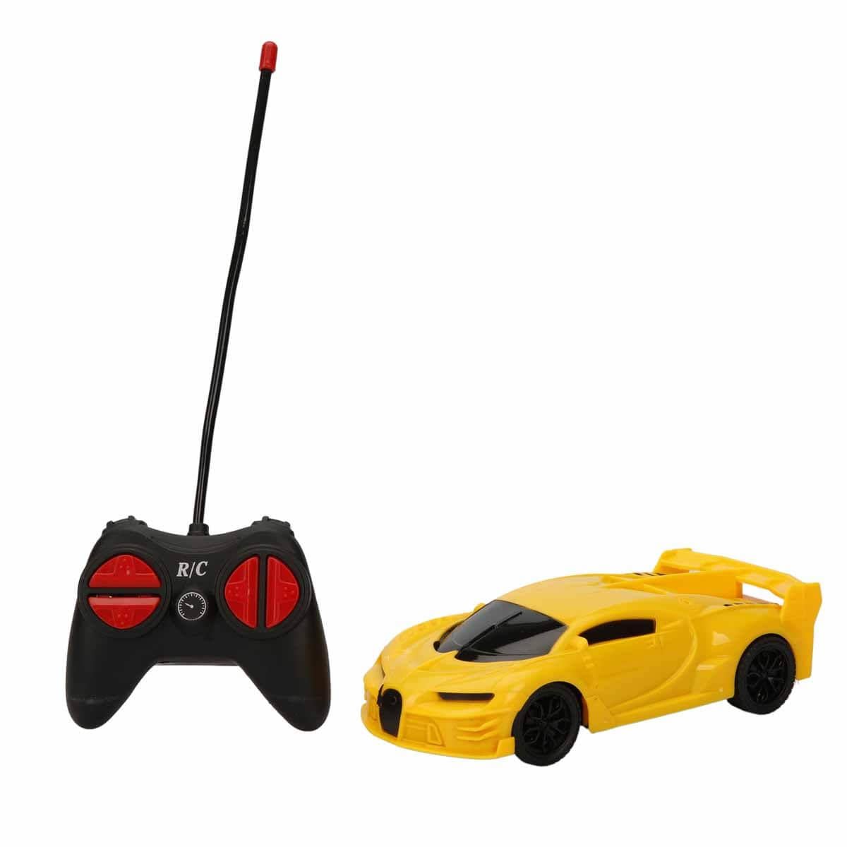Kumandalı Arabalar, Sunman, 1:24 Uzaktan Kumandalı Araba 17 cm XLD575-63 39281 Sarı