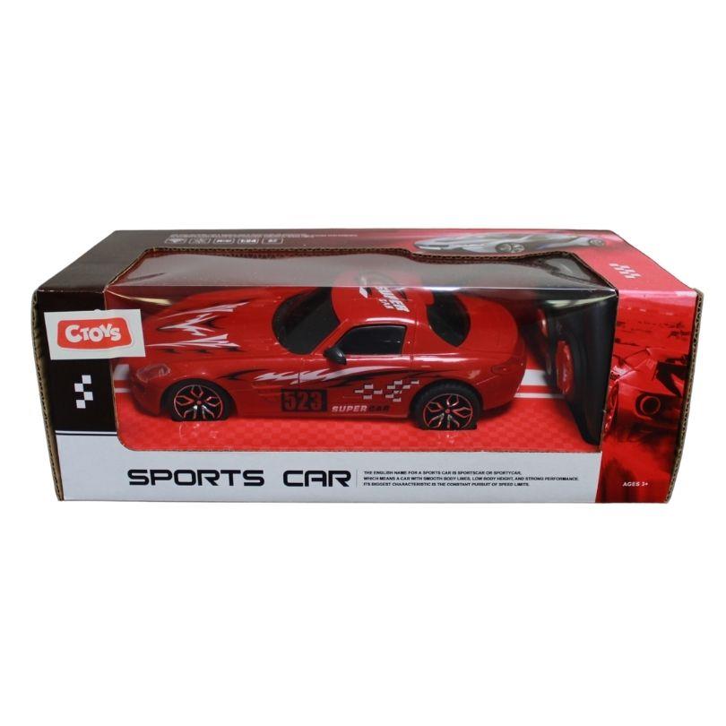 Kumandalı Arabalar, Ceren, CTOY 1:24 Uzaktan Kumandalı Yarış Arabası 73154 Kırmızı