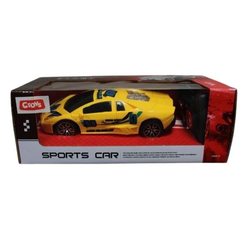 Kumandalı Arabalar, Ceren, CTOY 1:24 Uzaktan Kumandalı Yarış Arabası 73154 Sarı