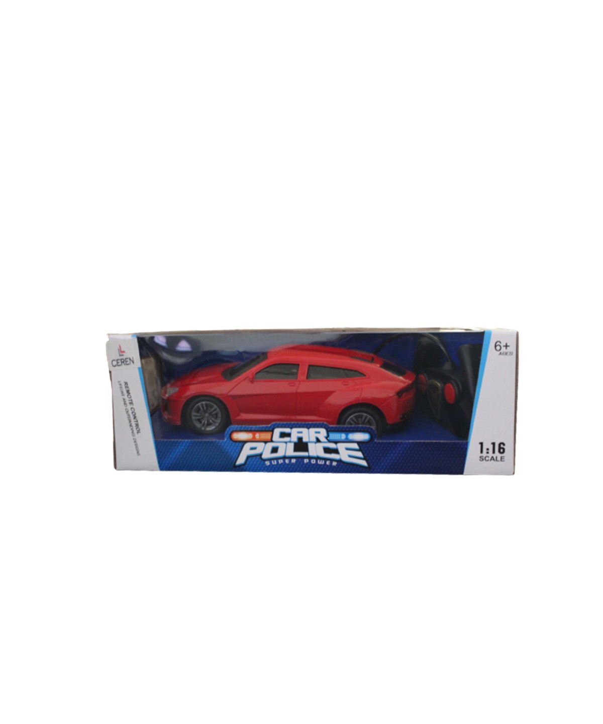 Kumandalı Arabalar, Ceren, CTOY Uzaktan Kumandalı Model Araba 1:16 Kırmızı 08388