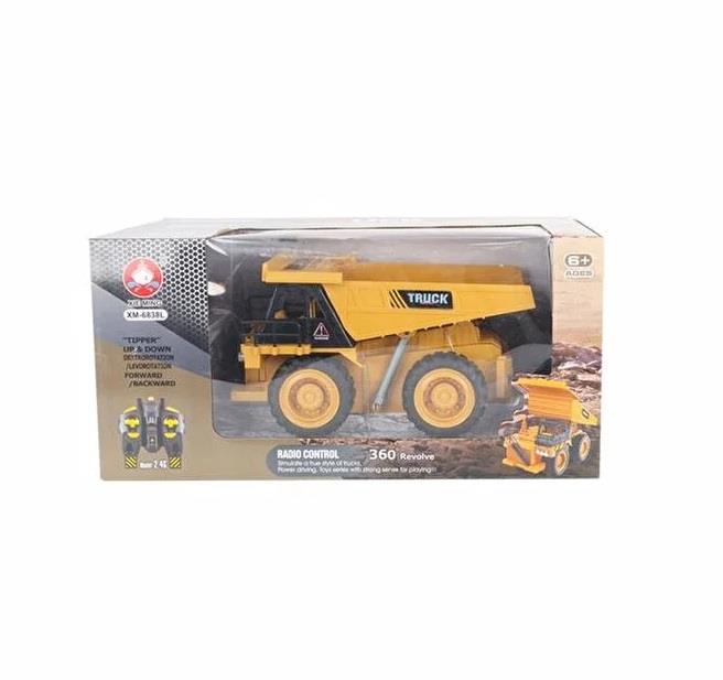 Kumandalı Arabalar, MEGA OYUNCAK, Mega Oyuncak 2.4G 6W R/C Fonksiyonlu Uzaktan Kumandalı İnşaat Motoru Pilli