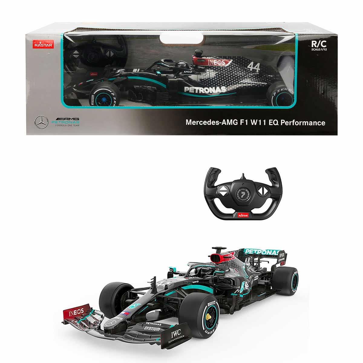 Kumandalı Arabalar, Sunman, Rastar 1:12 Mercedes AMG F1 W11 EQ Performance Uzaktan Kumandalı Araba