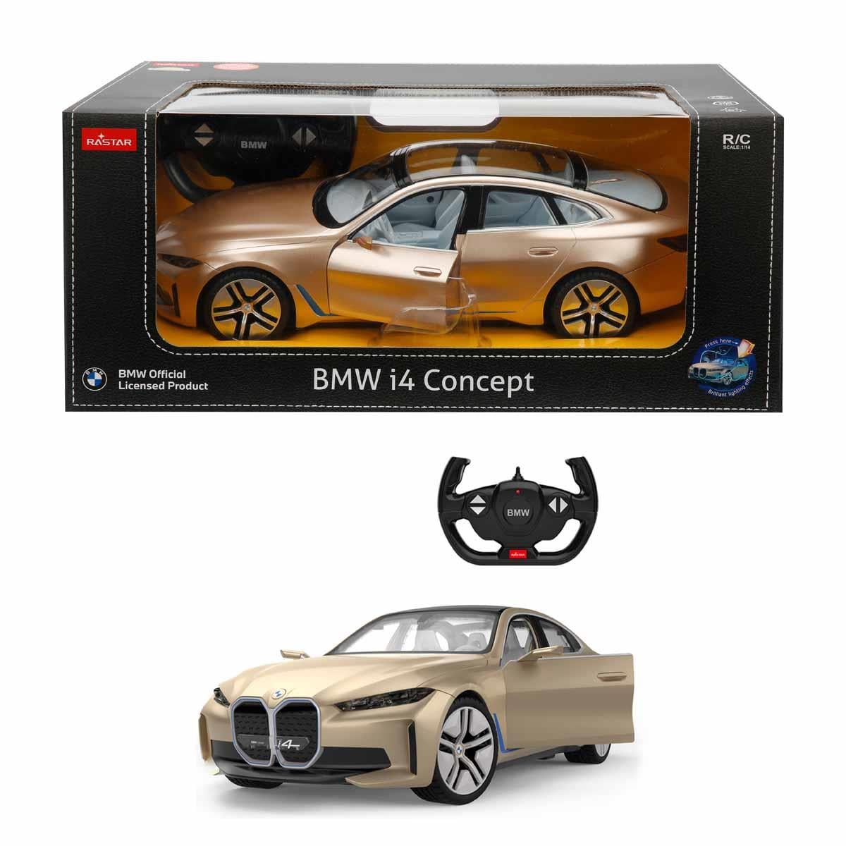 Kumandalı Arabalar, Sunman, Rastar 1:14 BMW İ4 Concept Uzaktan Kumandalı Araba