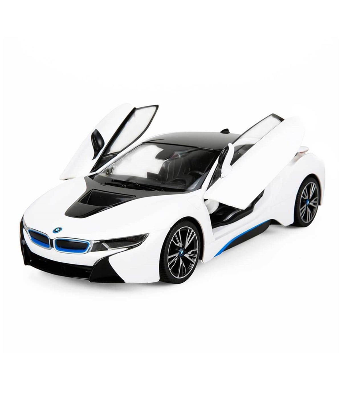 Kumandalı Arabalar, Sunman, Rastar 1:14 BMW İ8 Uzaktan Kumandalı Işıklı Araba 08244 Beyaz