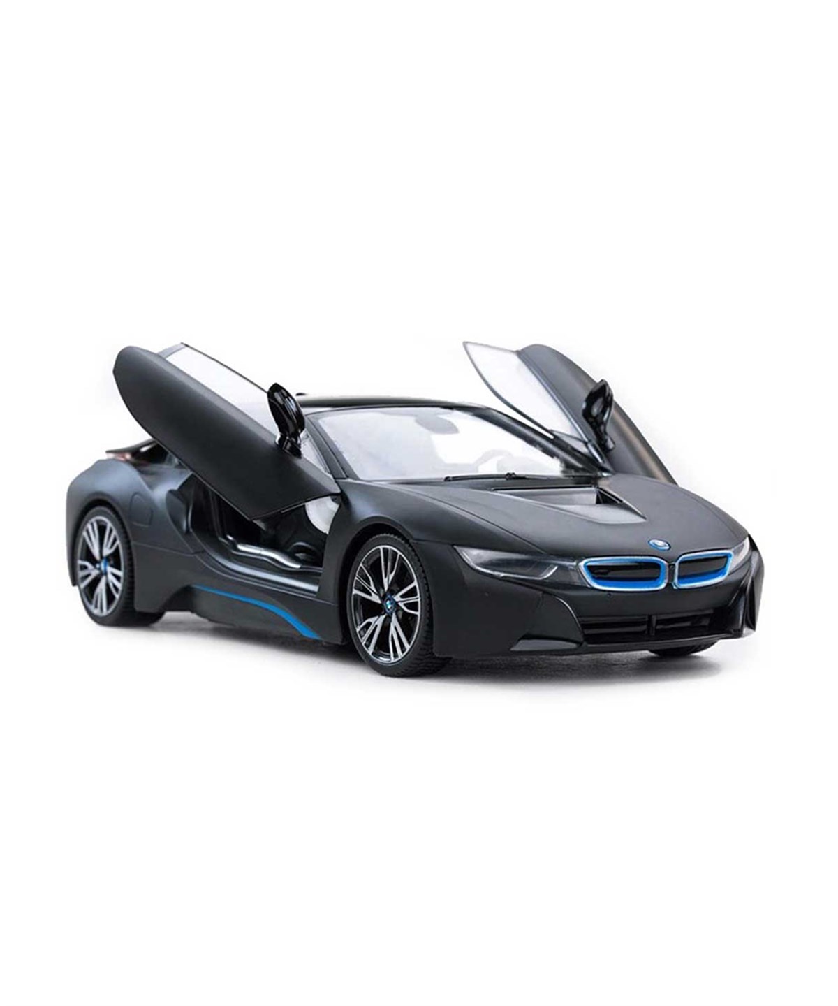 Kumandalı Arabalar, Sunman, Rastar 1:14 BMW İ8 Uzaktan Kumandalı Işıklı Araba 08244 Siyah