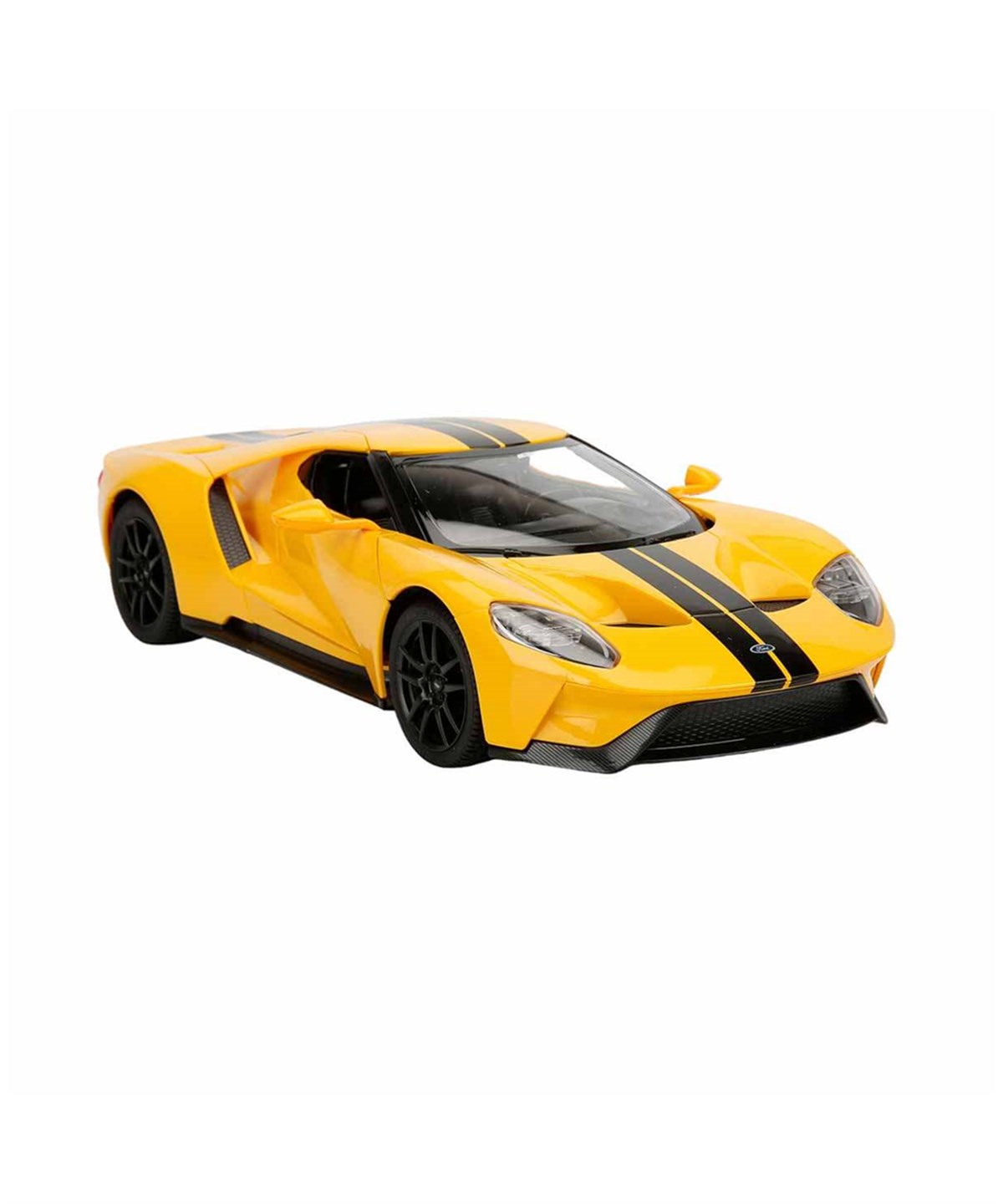 Kumandalı Arabalar, Sunman, Rastar 1:14 Ford GT Uzaktan Kumandalı Işıklı Araba 14108 Sarı Renk