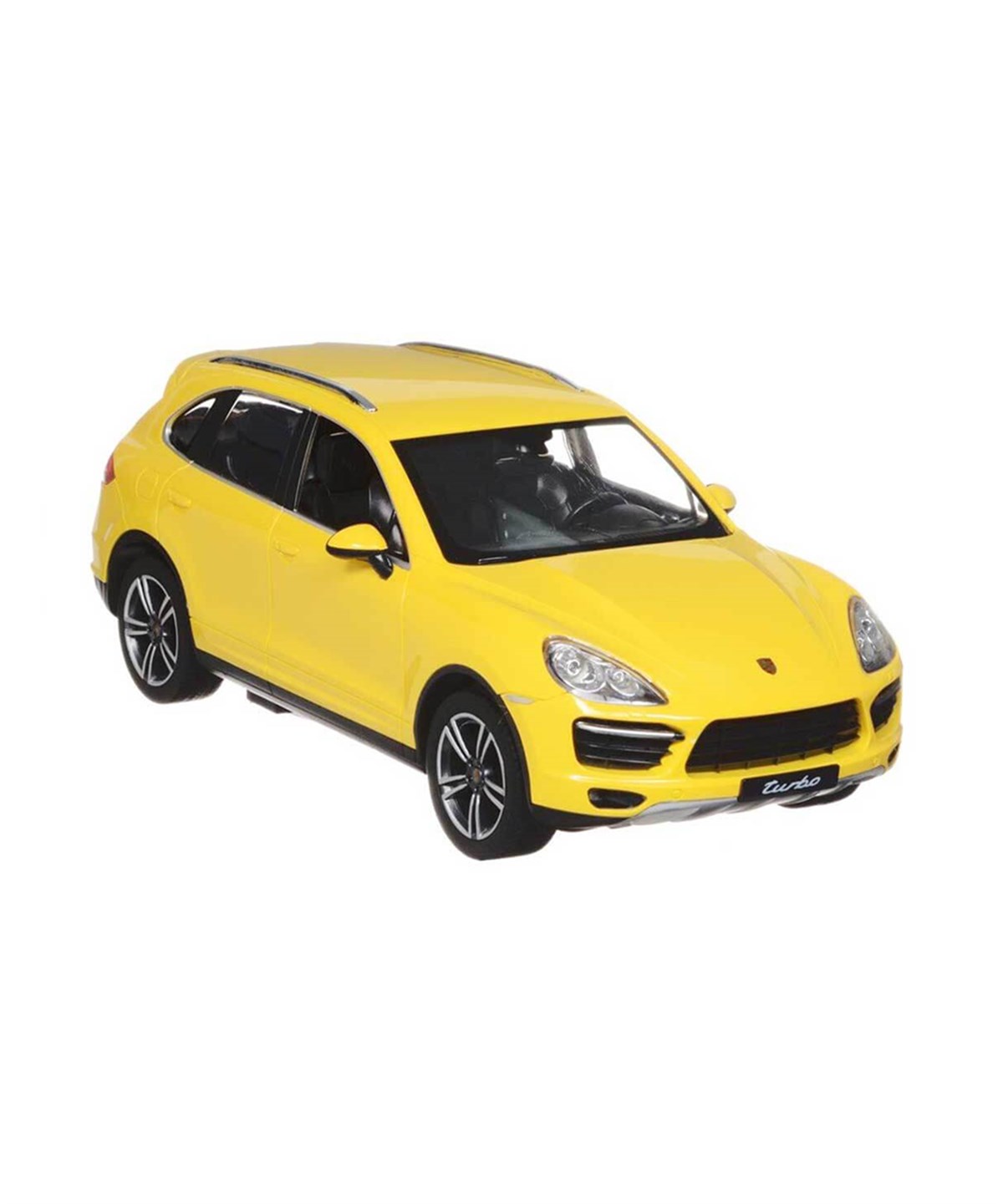 Kumandalı Arabalar, Sunman, Rastar 1:14 Porsche Cayenne Turbo Uzaktan Kumandalı Işıklı Araba  04413 Sarı