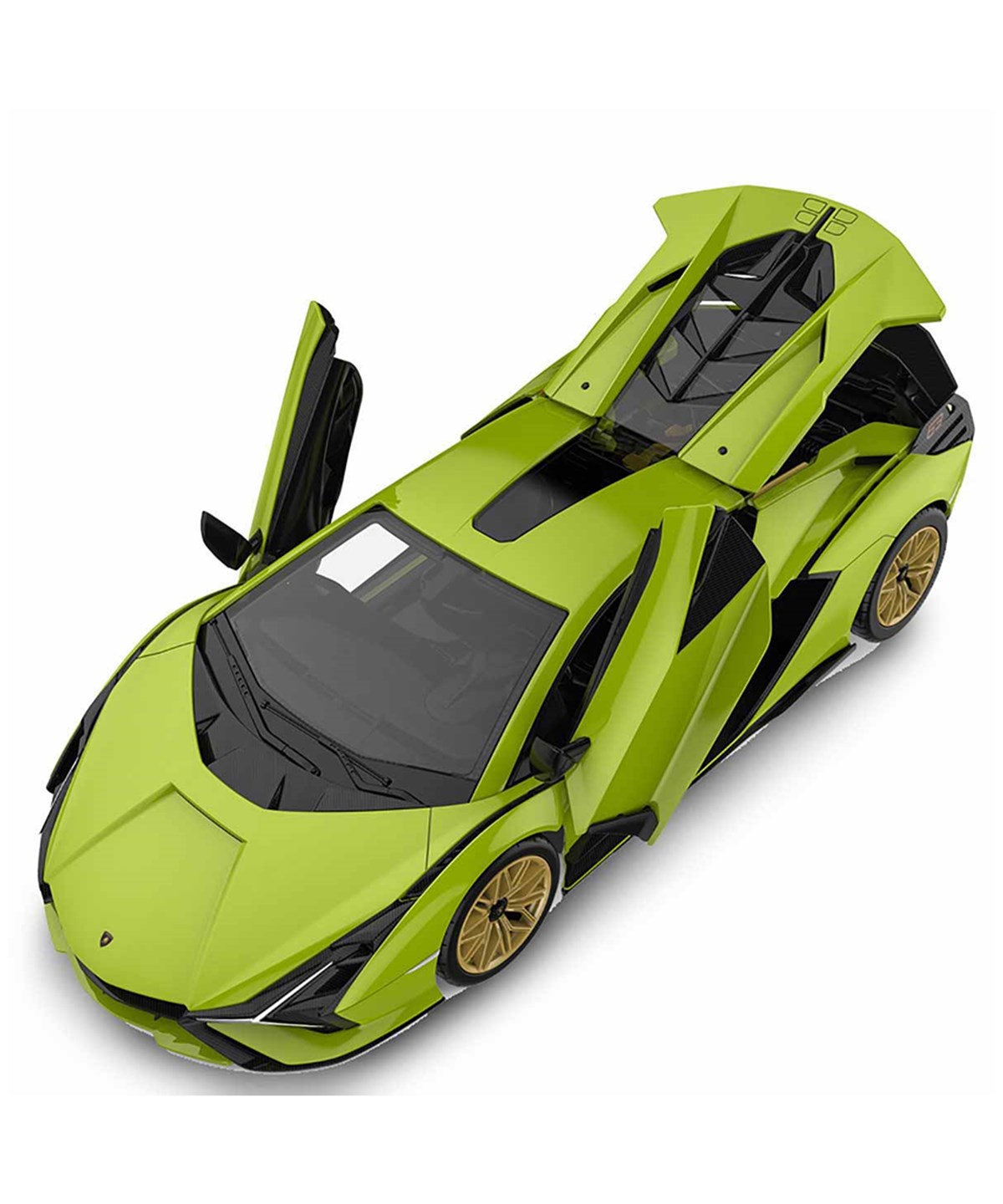 Kumandalı Arabalar, Sunman, Rastar 1:18 Lamborghini Sian FKP 37 Uzaktan Kumandalı Model Araç Montaj Kiti S00031930