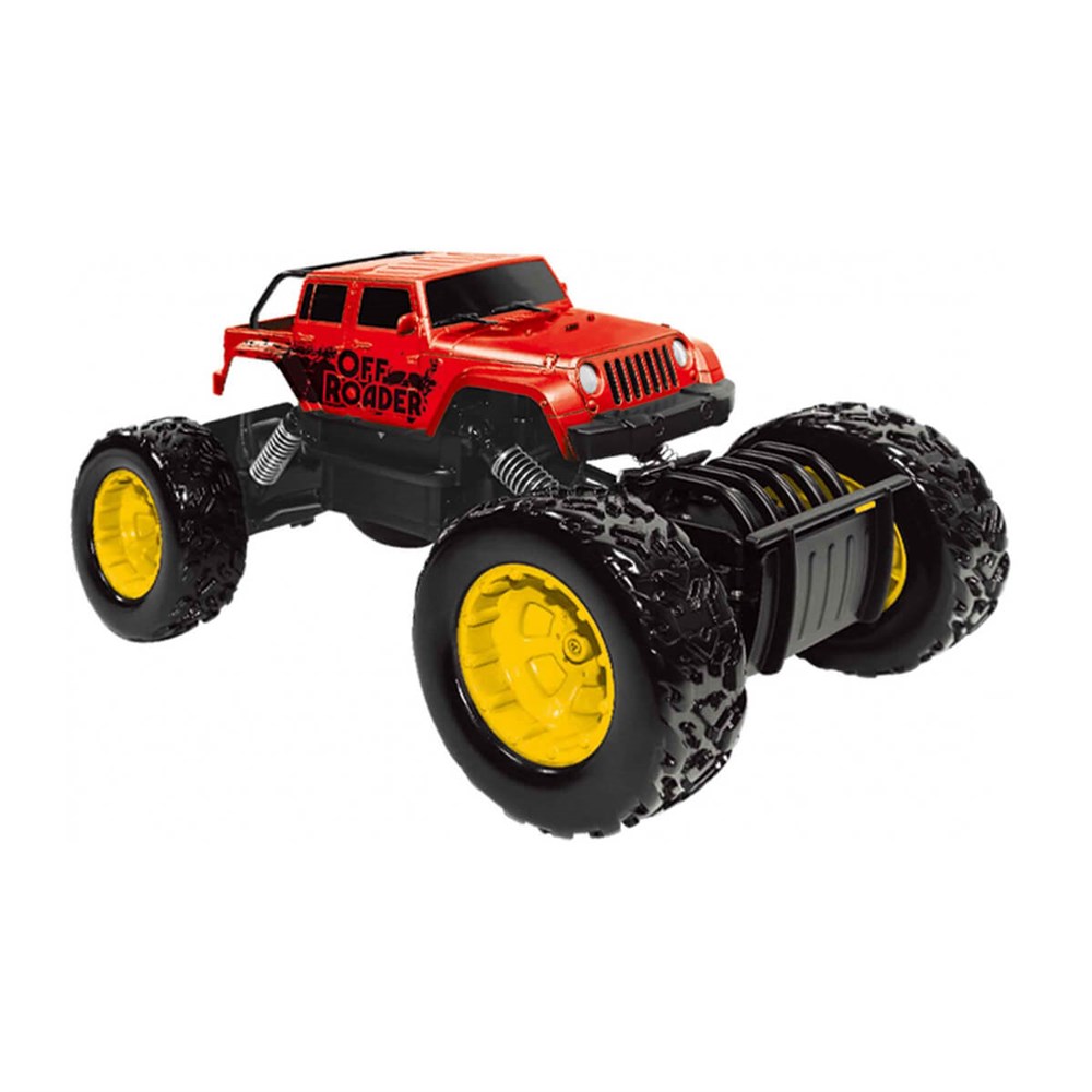 Kumandalı Arabalar, Sunman, Rastar 1:18 Rock Crawler Uzaktan Kumandalı Aksiyon Aracı 07544 Kırmızı