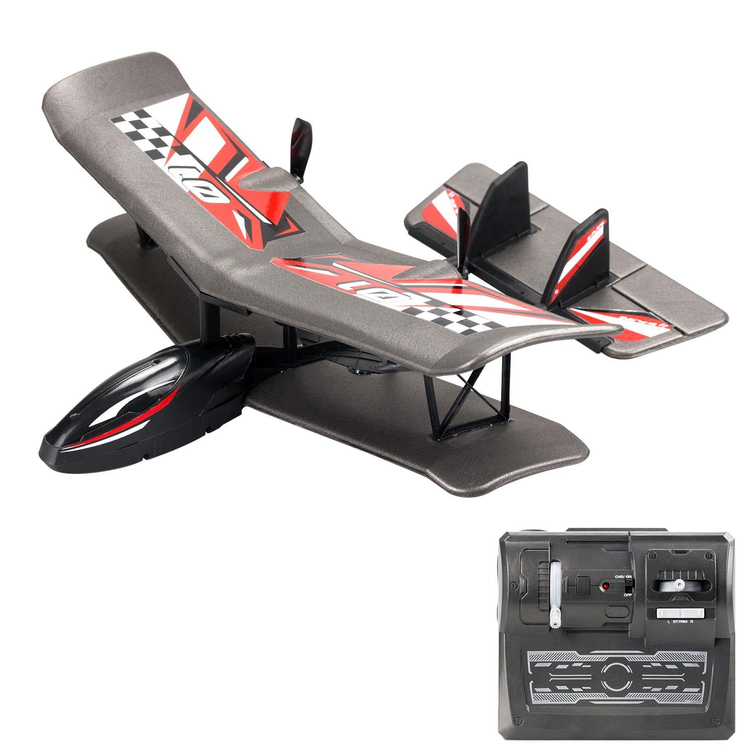 Kumandalı Arabalar, NECOTOYS, Silverlit Bi-Wing Evo Kumandalı Uçak 85739 Kırmızı