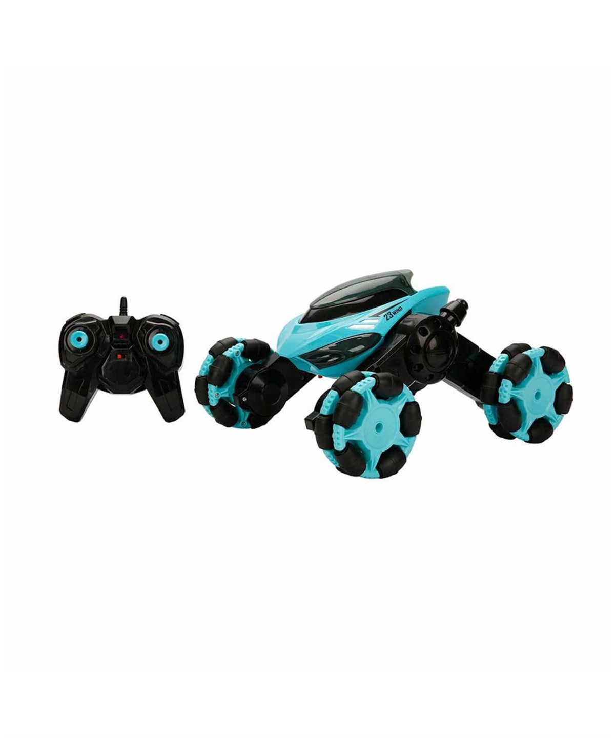 Kumandalı Arabalar, Sunman, Suncon Drift Car Işıklı 360 Derece Dönen USB Şarjlı Uzaktan Kumandalı Araba 32565 Mavi 