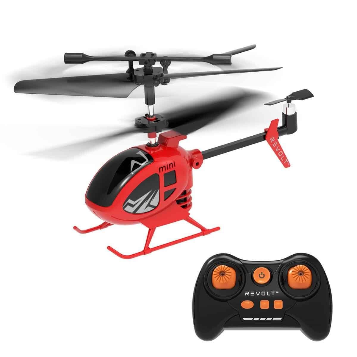 Kumandalı Arabalar, Sunman, USB Şarjlı Uzaktan Kumandalı 3 Kanal Mini Helikopter 08265 Kırmızı