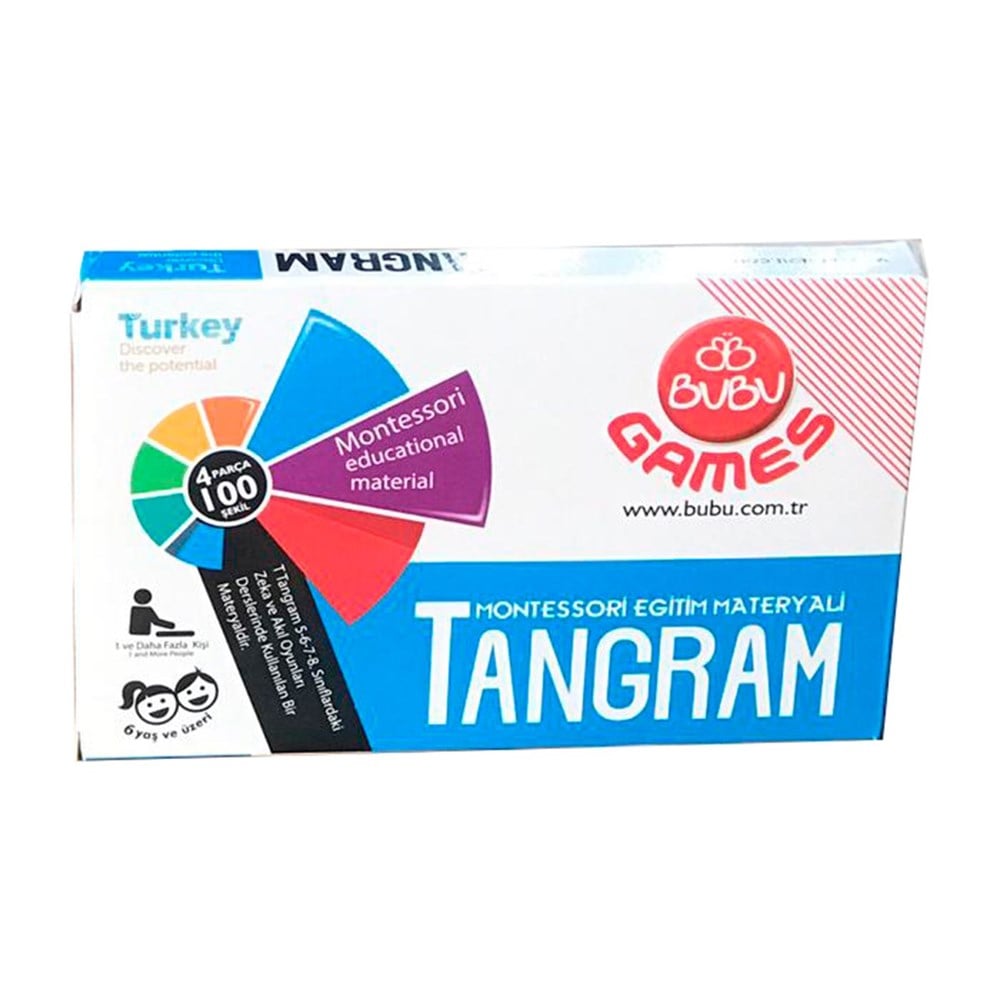 Kutu Oyunları, BuBu, BuBu Games Renkli Tangram