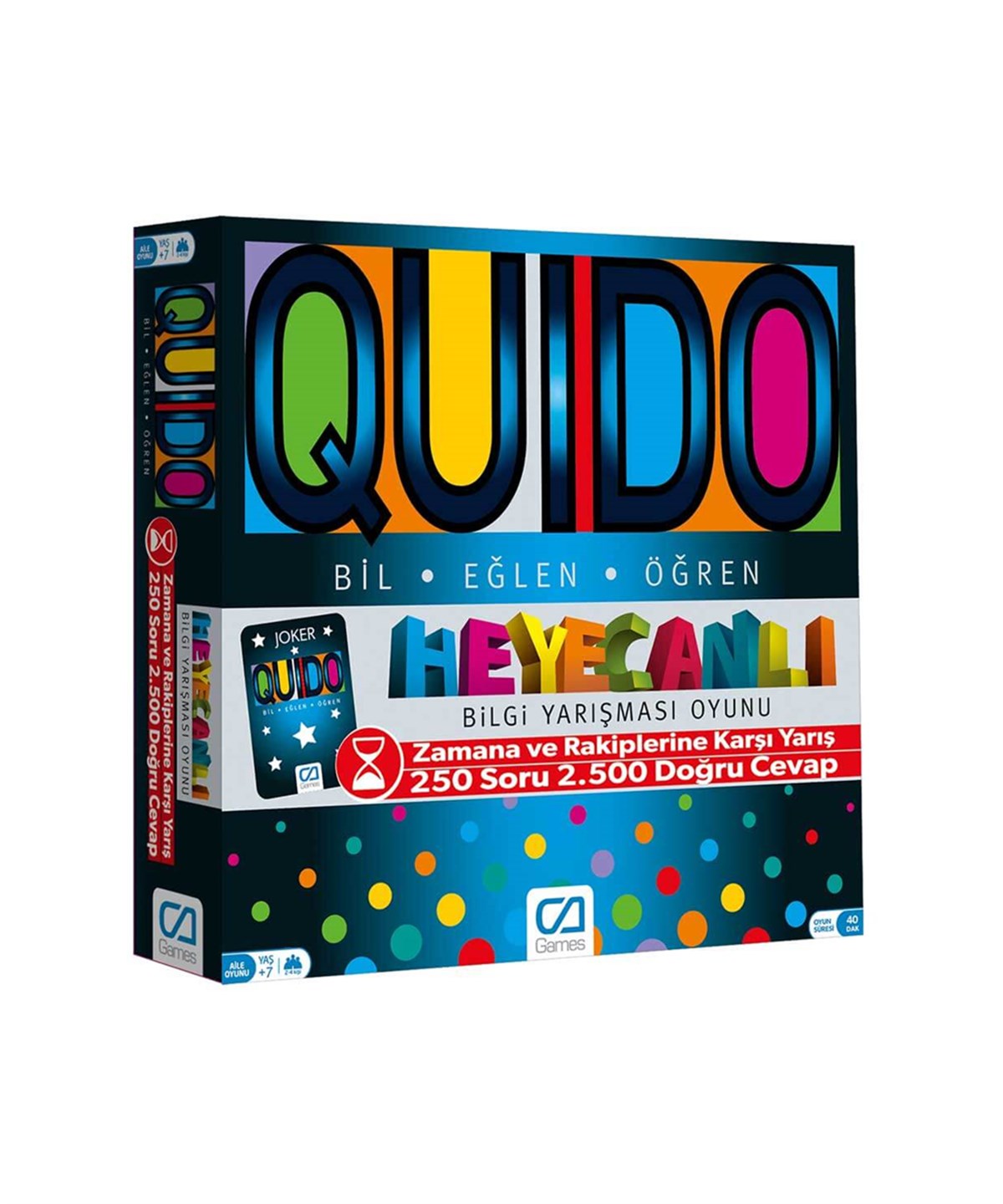 Kutu Oyunları, CA Games, CA Games Quido Bilgi Yarışması Kutu Oyunu 5046