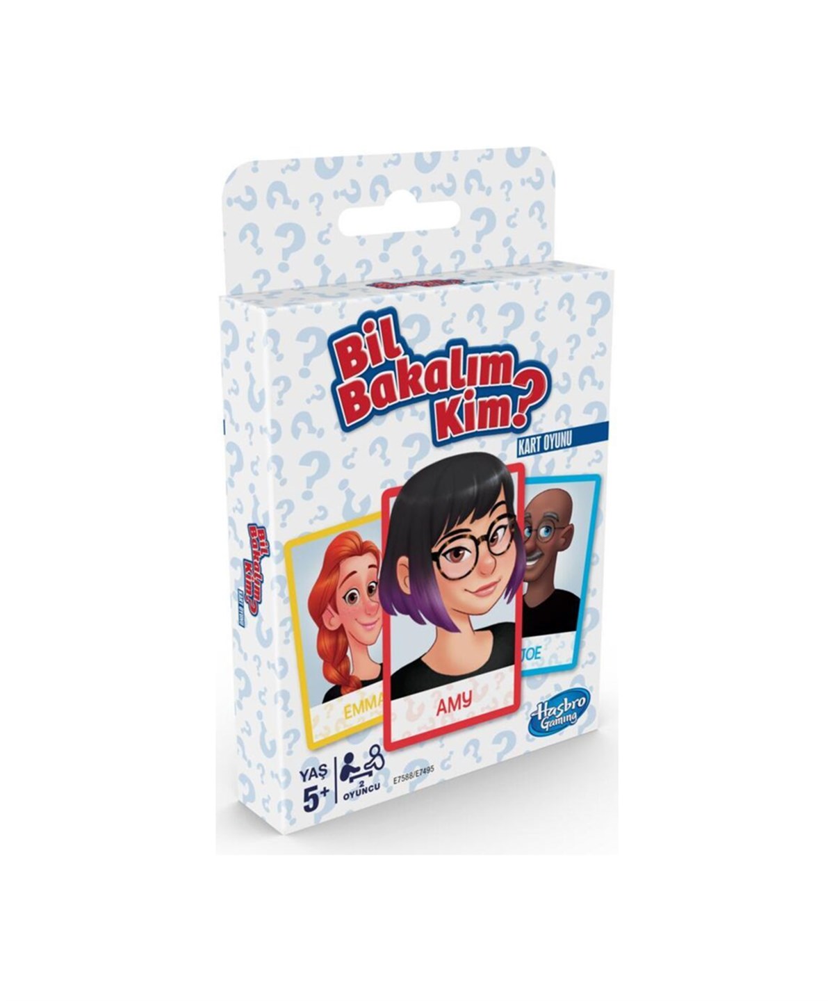 Kutu Oyunları, HASBRO GAMİNG, Hasbro Gaming Bil Bakalım Kim Kart Oyunu E7495 E7588