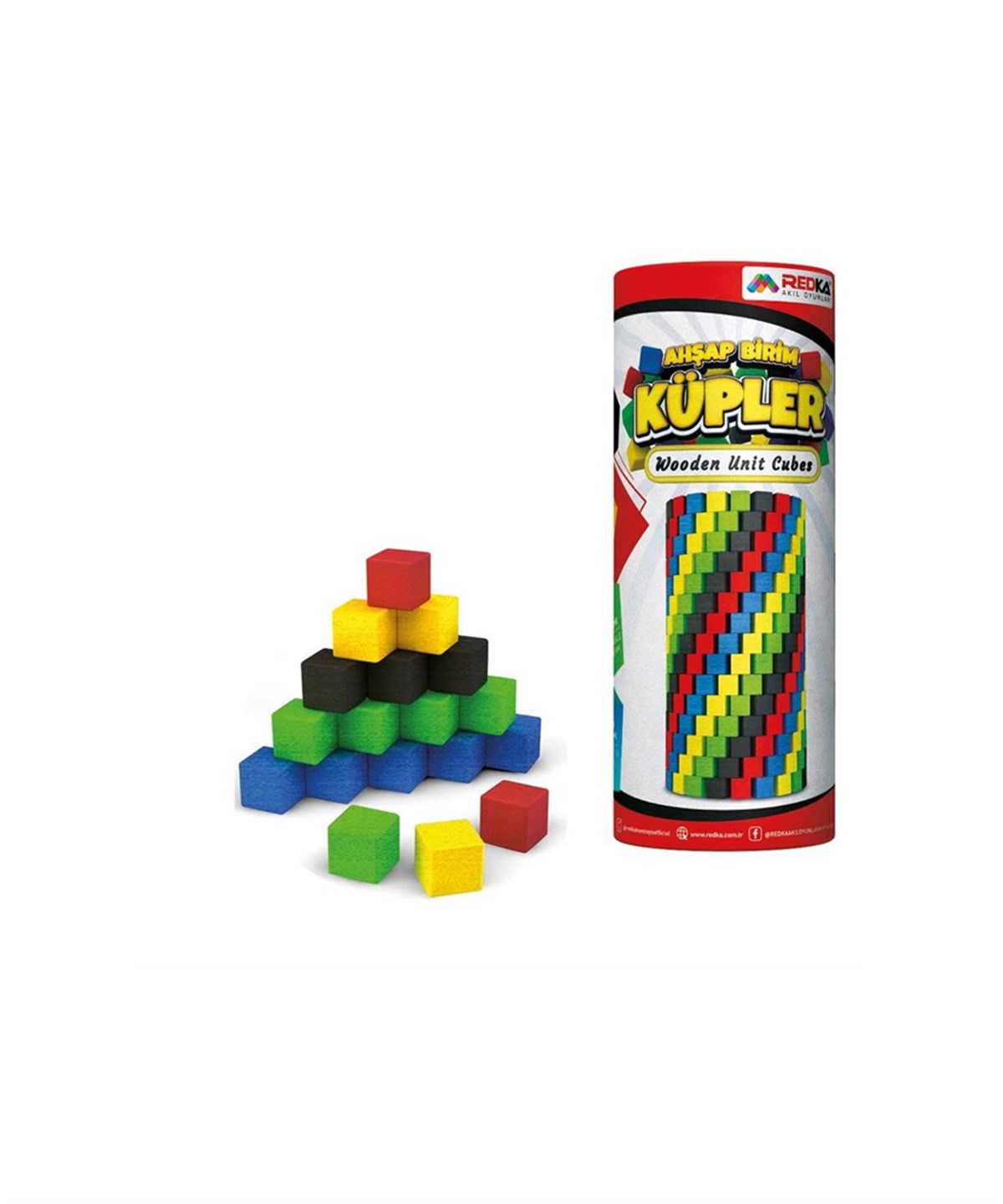 Kutu Oyunları, Redka, Redka Ahşap Birim Küpleri