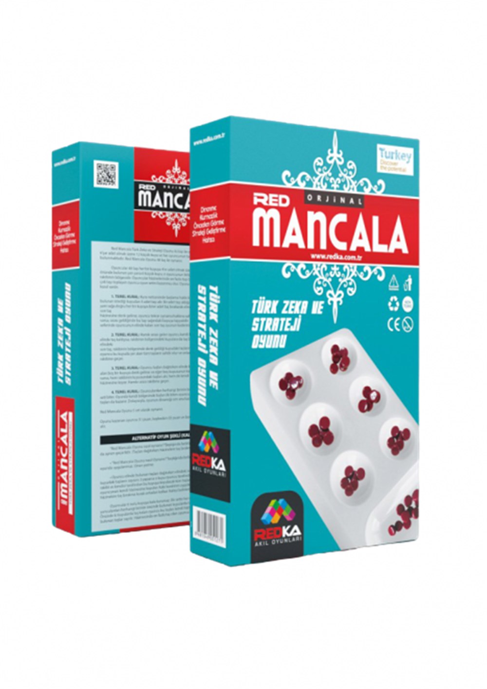 Kutu Oyunları, Redka, Redka Kapalı Plastik Mancala Mangala Oyunu
