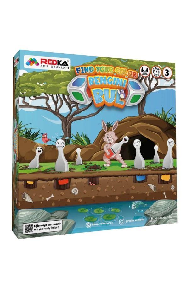 Kutu Oyunları, Kumtoys, Redka Rengini Bul Kutu Oyunu