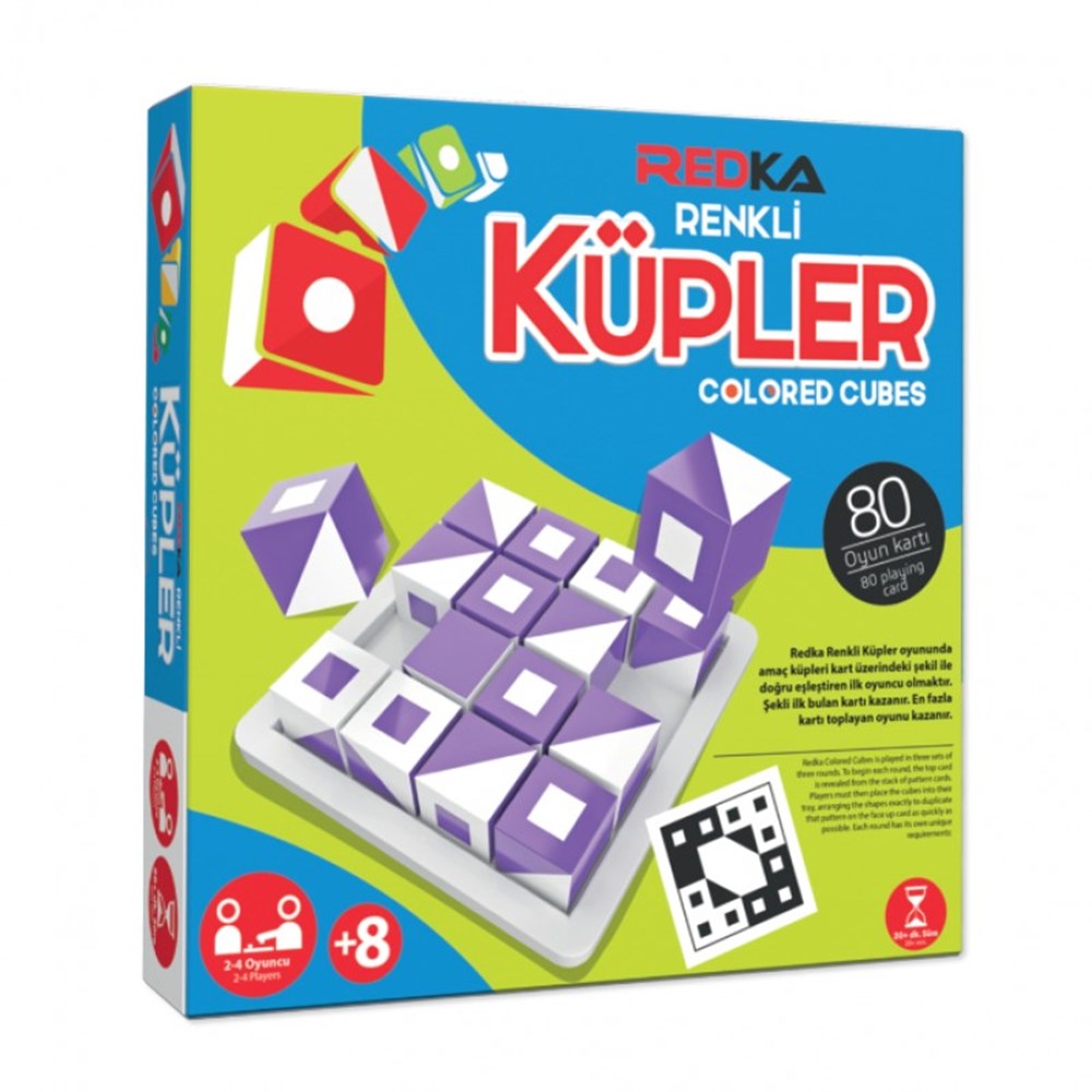 Kutu Oyunları, Redka, Redka Renkli Küpler Görsel Zeka Oyunu