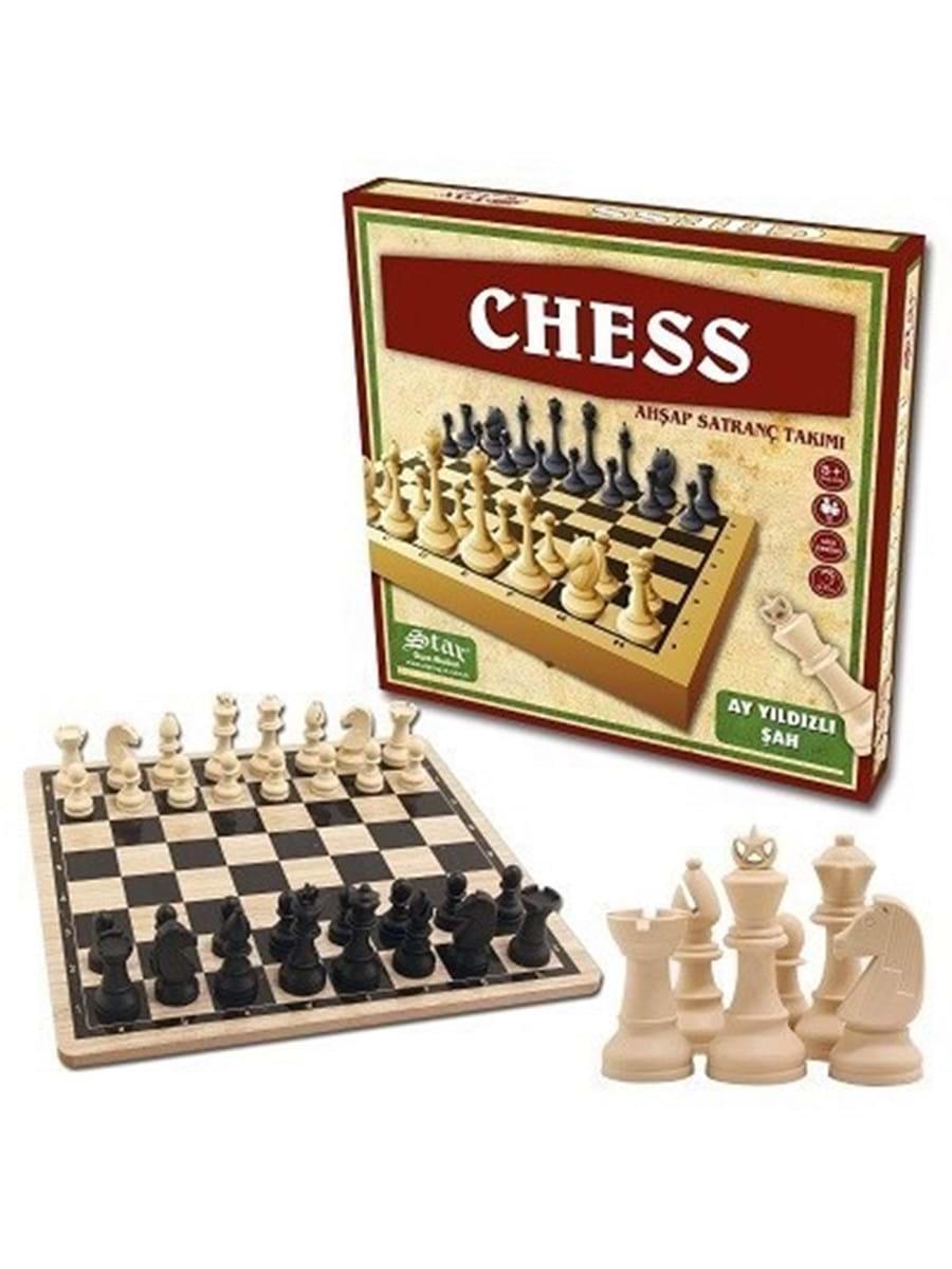 Kutu Oyunları, Star Oyun, Star Chess Ahşap Satranç