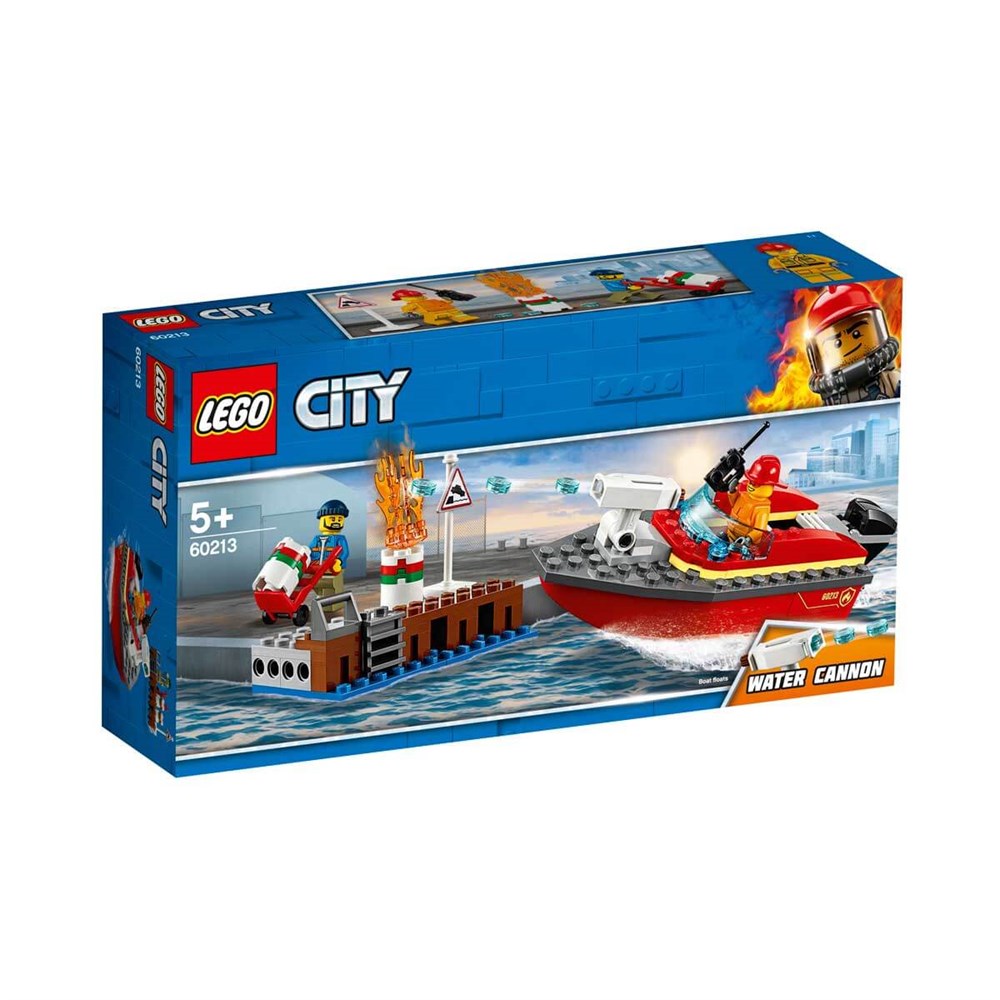 Lego City, Lego, LEGO City Fire Rıhtım Yangını 60213