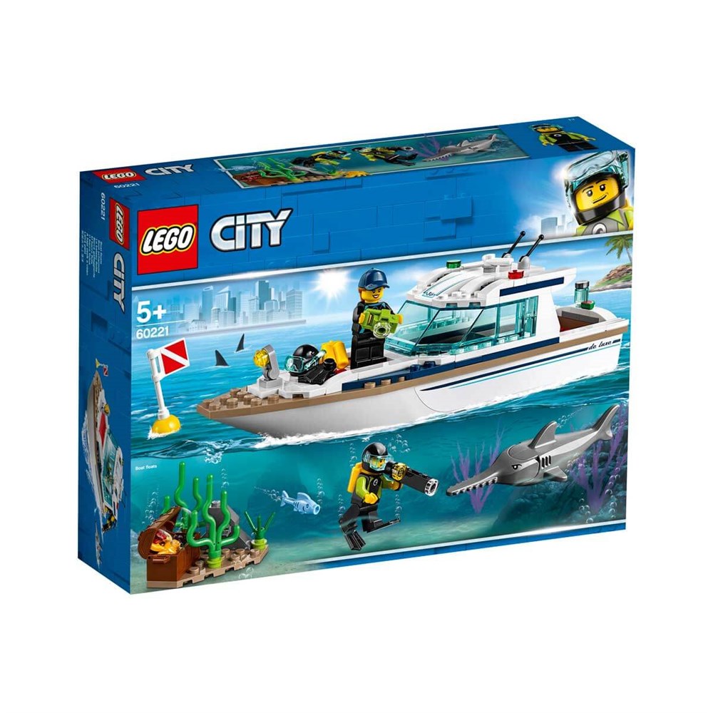 Lego City, Lego, LEGO City Great Vehicles Dalış Yatı 60221