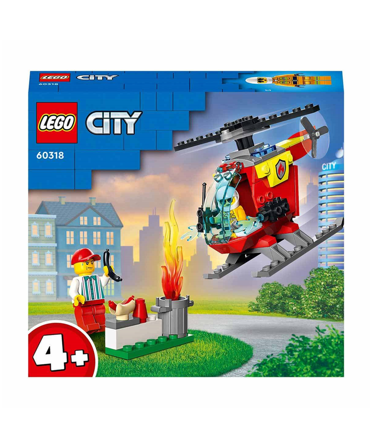 Lego City, Lego, LEGO City İtfaiye Helikopteri 60318