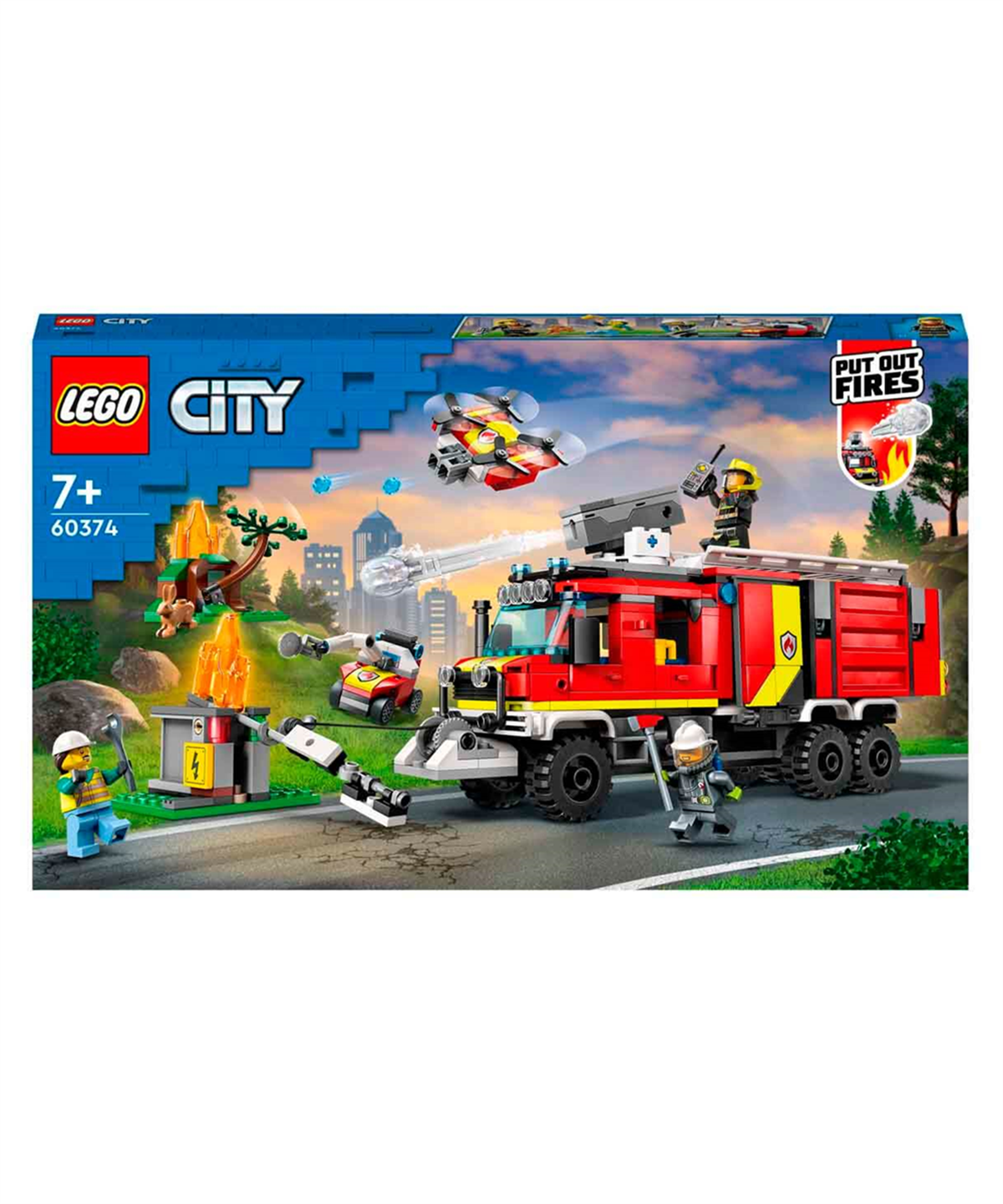 Lego City, Lego, LEGO City İtfaiye Komuta Kamyonu 60374
