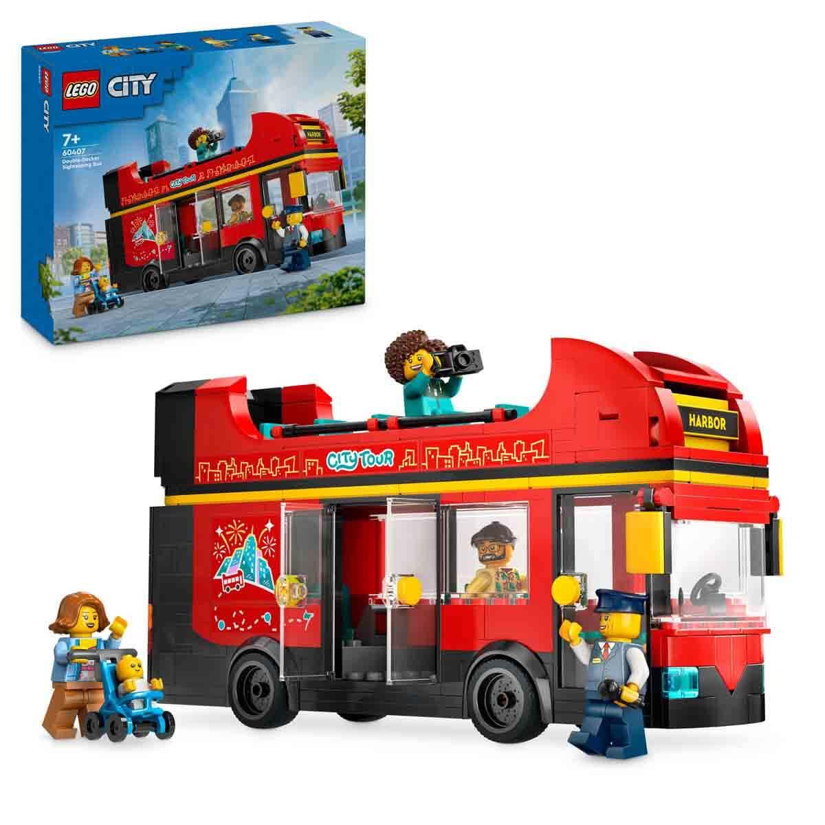 Lego City, Lego, LEGO City Kırmızı İki Katlı Gezi Otobüsü 60407