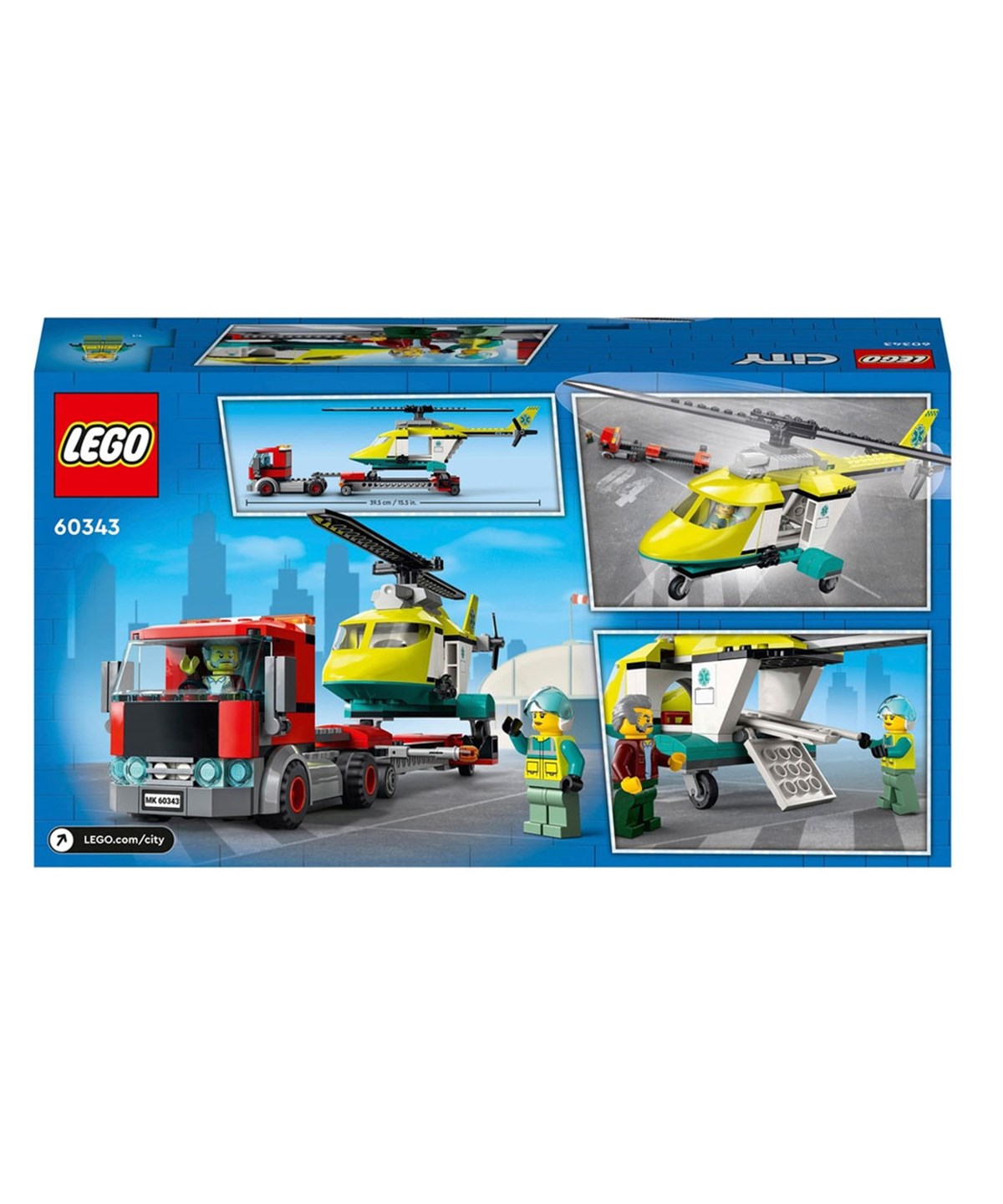 Lego City, Lego, LEGO City Kurtarma Helikopteri Nakliyesi 60343