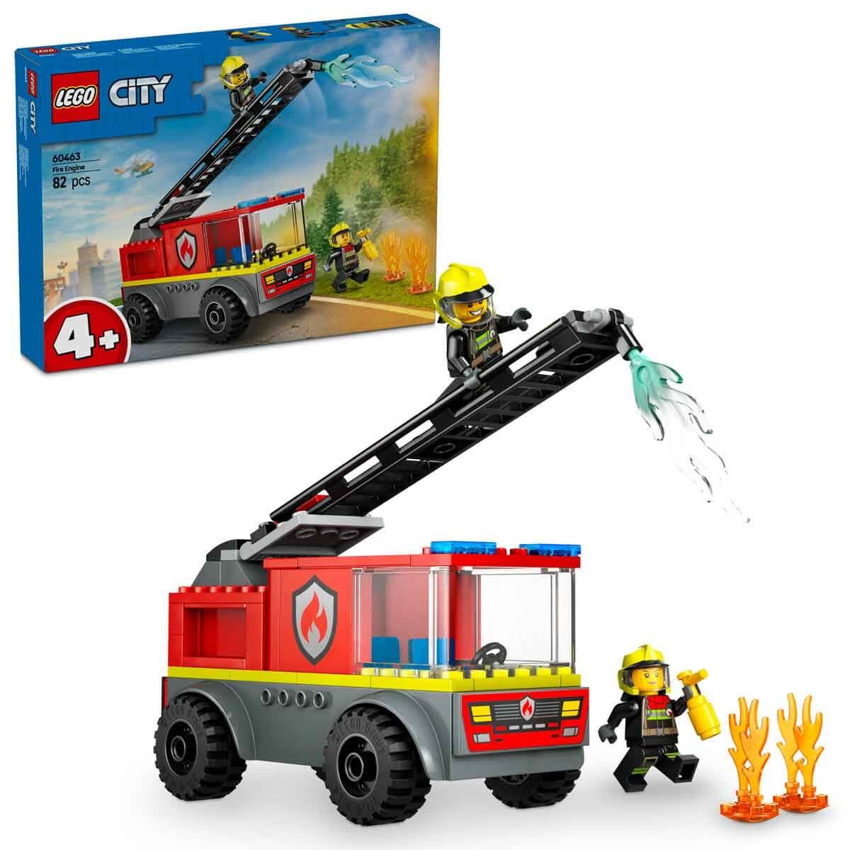Lego City, Lego, LEGO City Merdivenli İtfaiye Kamyonu 60463