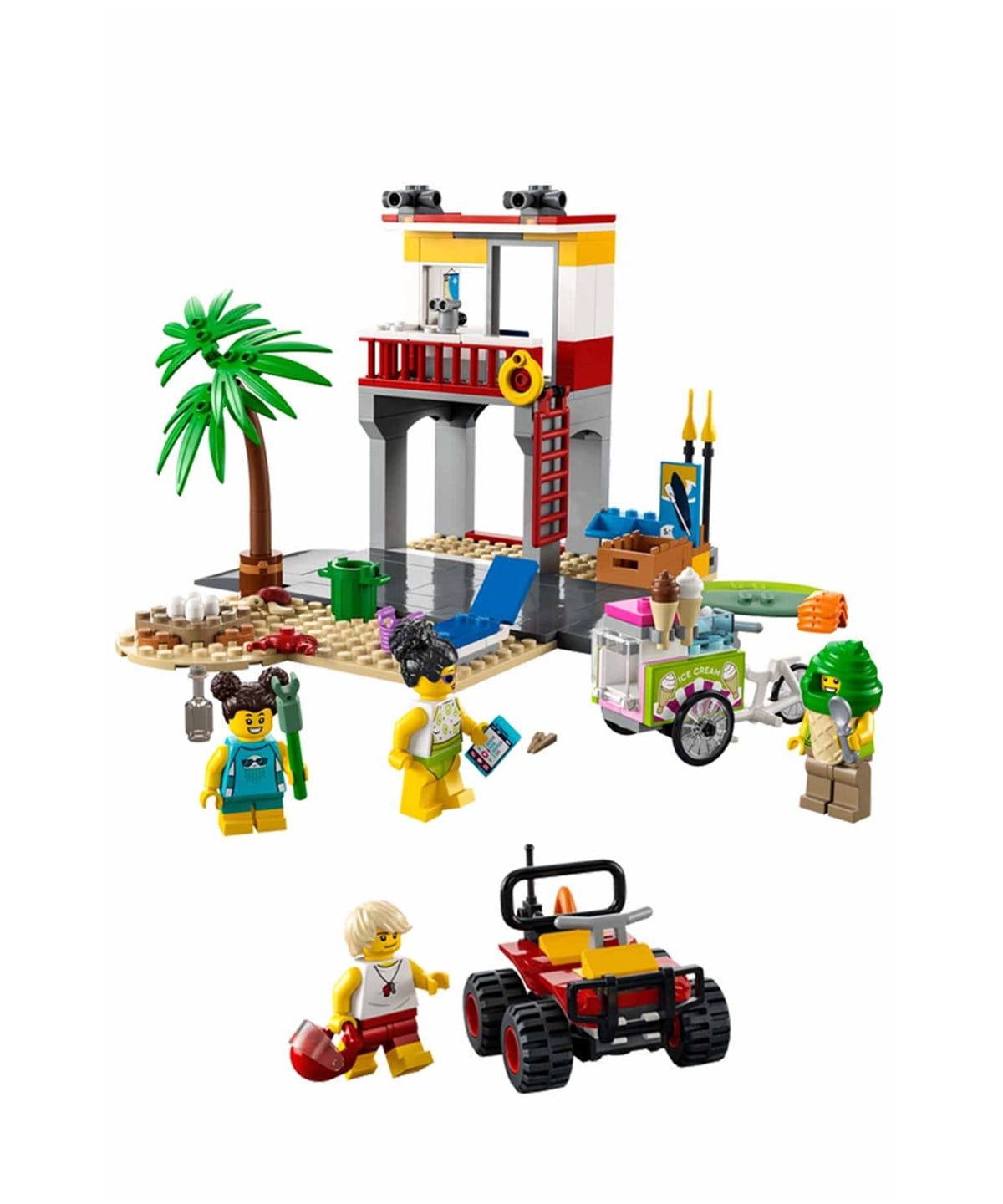 Lego City, Lego, LEGO City Plaj Cankurtaran Merkezi 60328