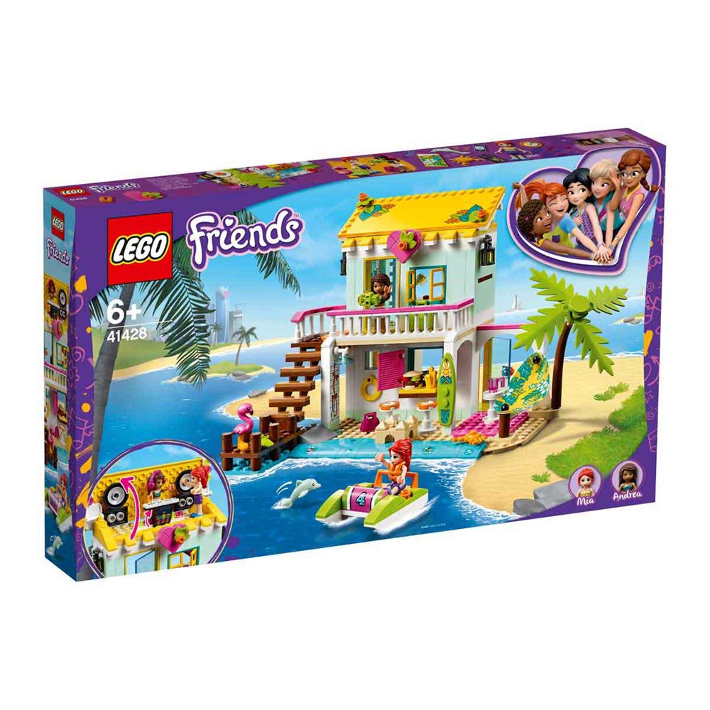 Lego Friends, Lego, LEGO Friends Plaj Evi 41428