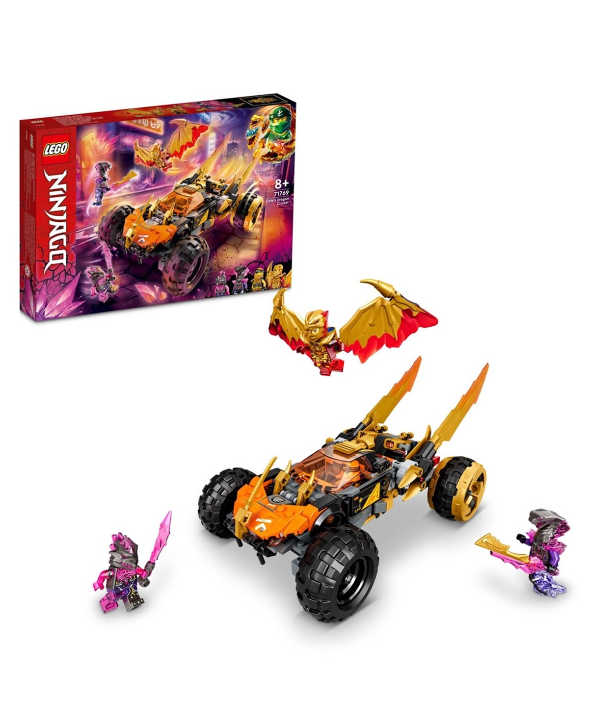 Lego Ninjago, Lego, LEGO Ninjago Cole'un Ejderha Jipi 71769