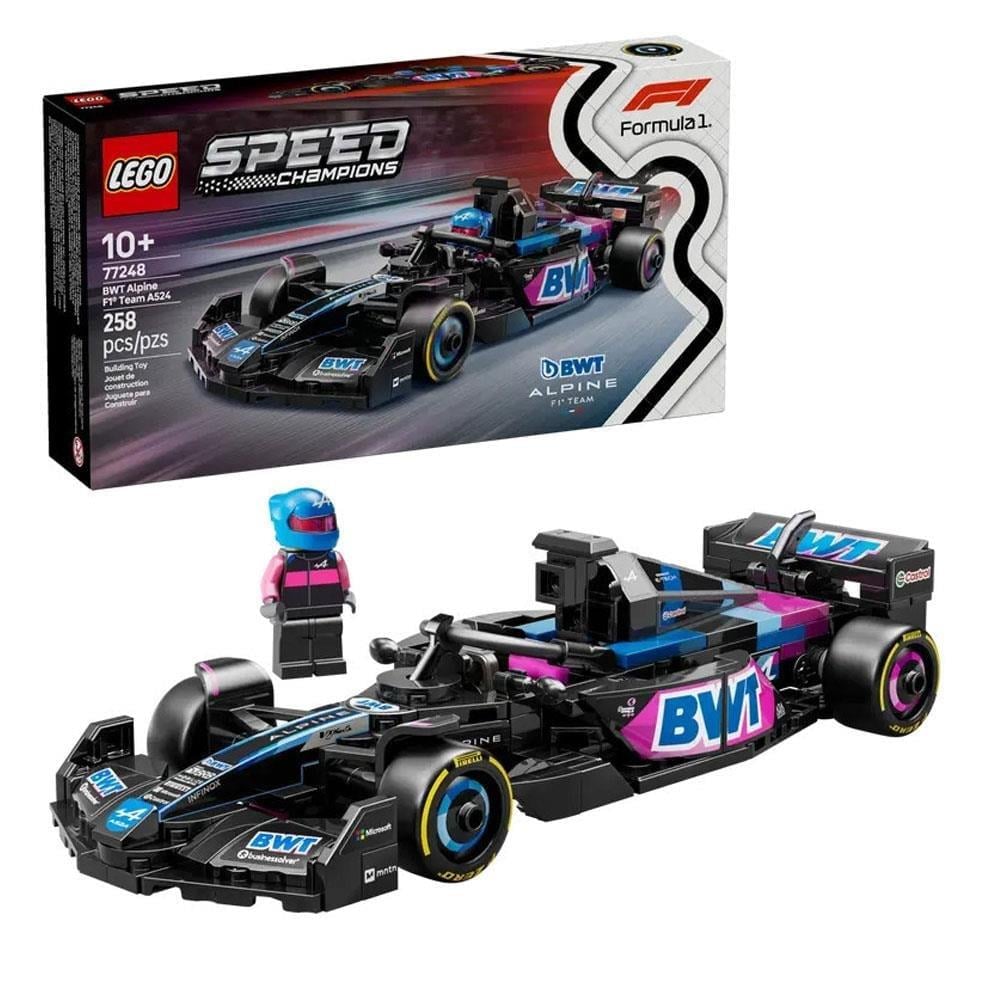 Lego Speed Champion, Lego, LEGO Speed Champions BWT Alpine F1 Team A524 Yarış Arabası 77248