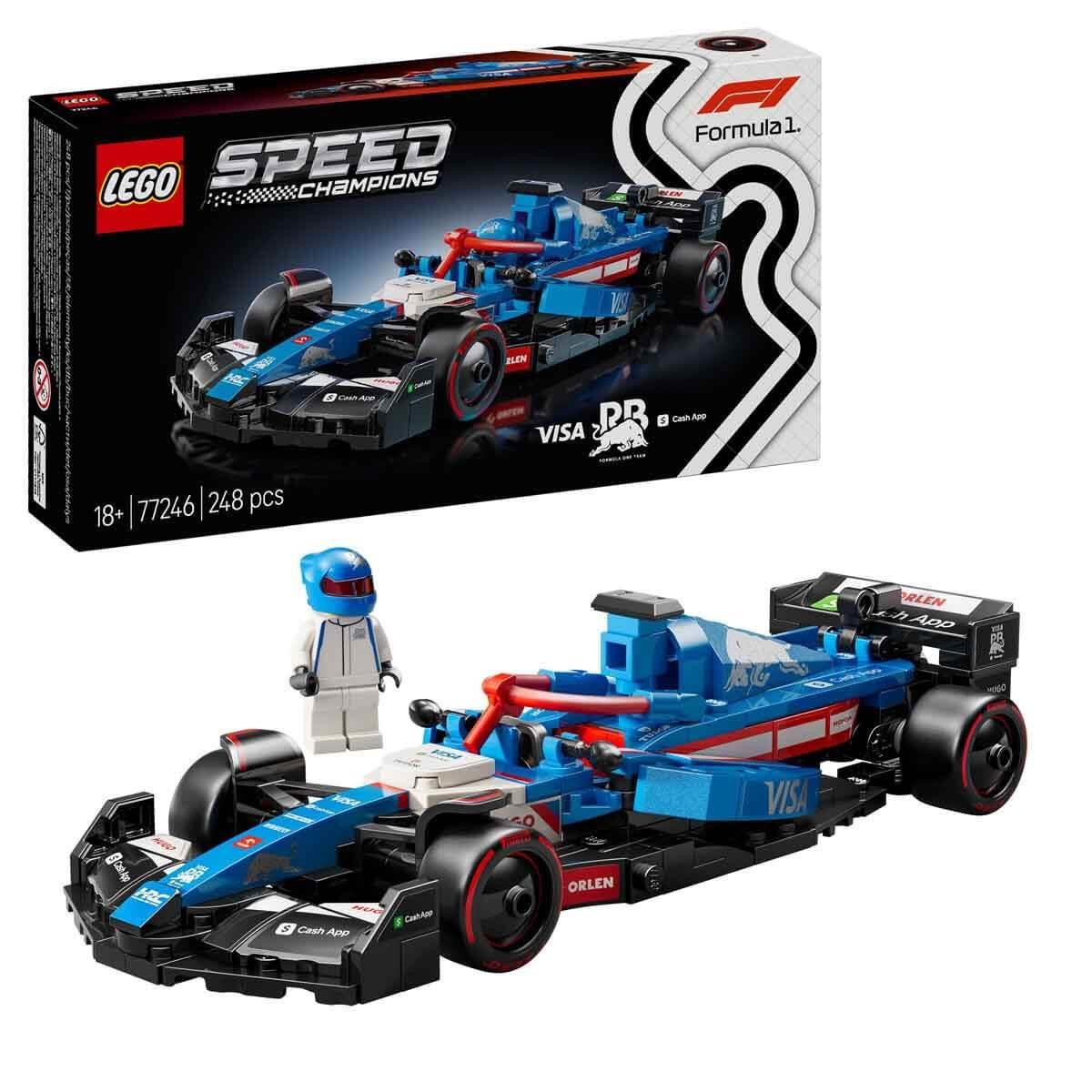 Lego Speed Champion, Lego, LEGO Speed Champions Visa Cash App RB VCARB 01 F1 Yarış Arabası 77246