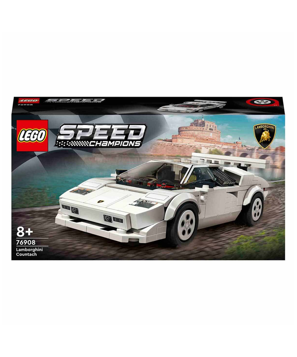 Lego Speed Champion, Lego, LEGO Speed Champions Lamborghini Countach 76908
