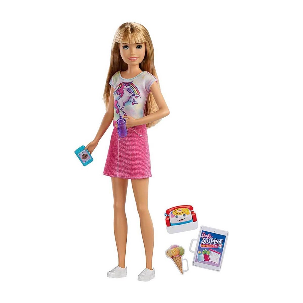 Manken Bebekler, Barbie, Barbie Bebek Bakıcısı Barbie Bebekler FHY89 FXG91 Sarışın Bakıcı
