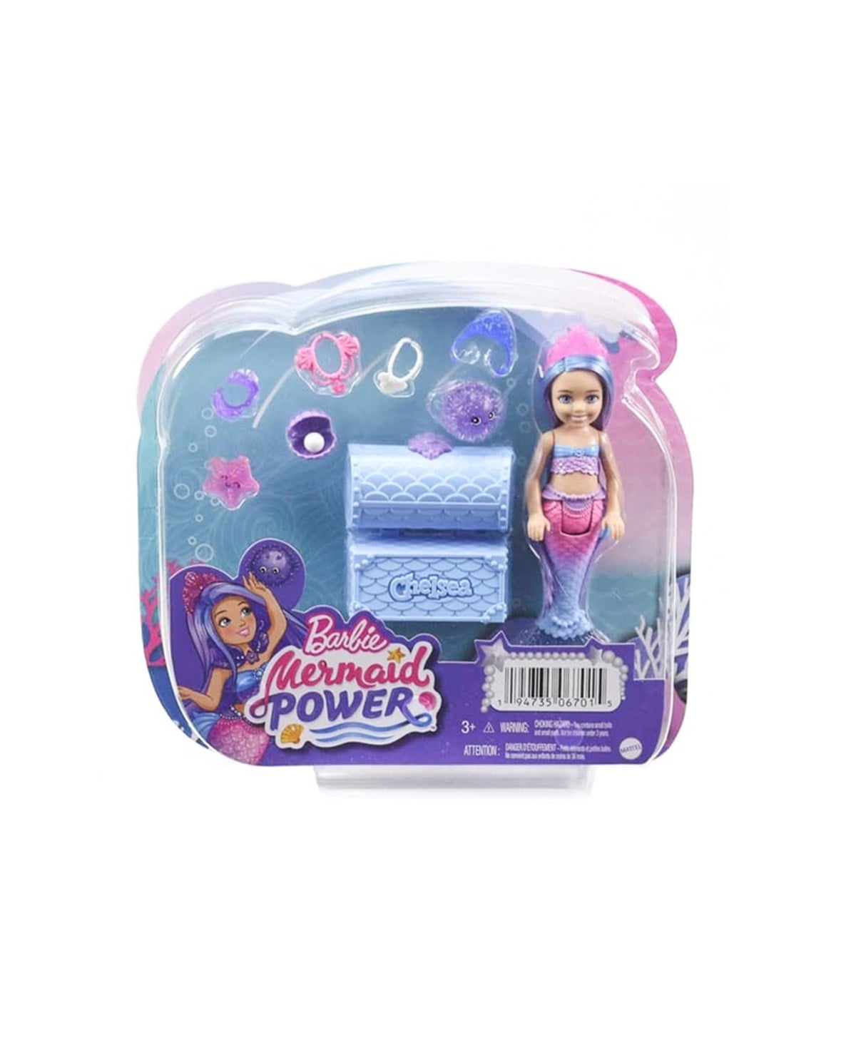 Manken Bebekler, Barbie, Barbie Chelsea Deniz Kızı Bebeği HHG57