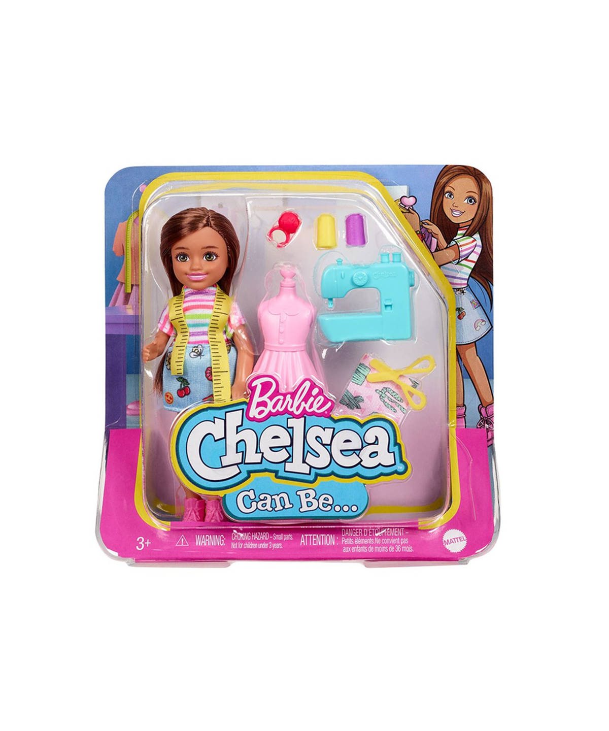 Manken Bebekler, Barbie, Barbie Chelsea Meslekleri Öğreniyor GTN86 HCK70