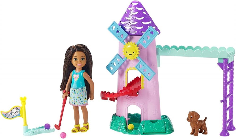 Manken Bebekler, Barbie, Barbie Chelsea Piknikte Oyun Setleri FDB32 FRL85 