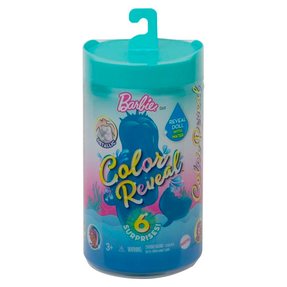 Manken Bebekler, Barbie, Barbie Color Reveal Renk Değiştiren Sürpriz Chelsea Bebekler 6 Sürpriz Se GTP53