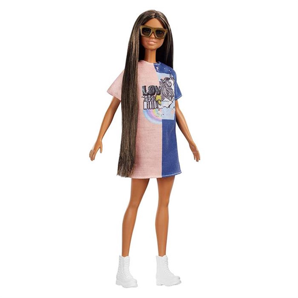 Manken Bebekler, Barbie, Barbie Fashionistas Büyüleyici Parti Bebekleri FBR37