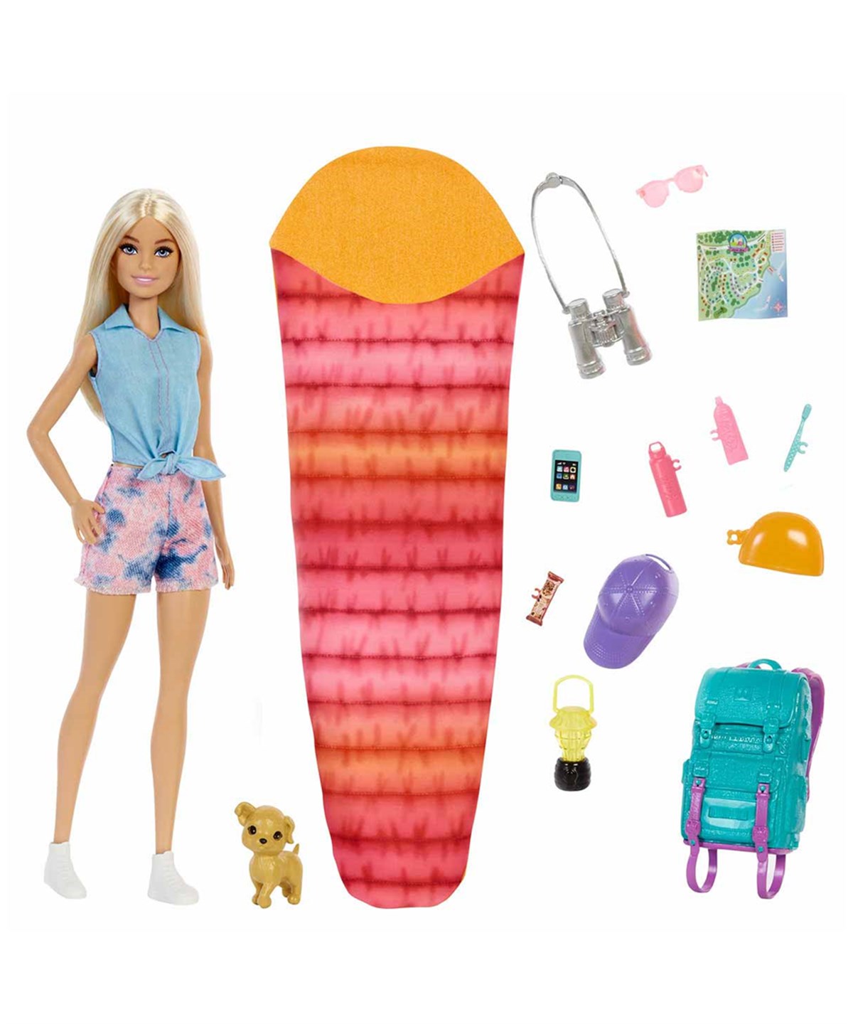 Manken Bebekler, Barbie, Barbie Kampa Gidiyor Oyun Seti HDF73