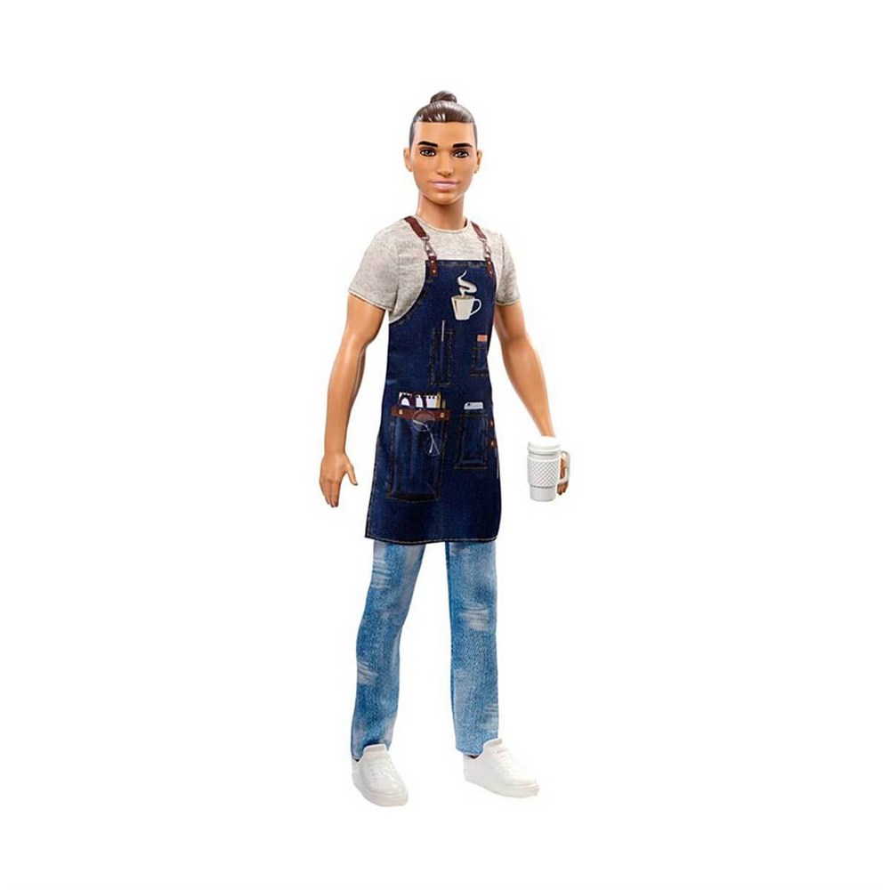 Manken Bebekler, Barbie, Barbie Ken Kariyer Bebekleri FXP01 FXP03 Barista